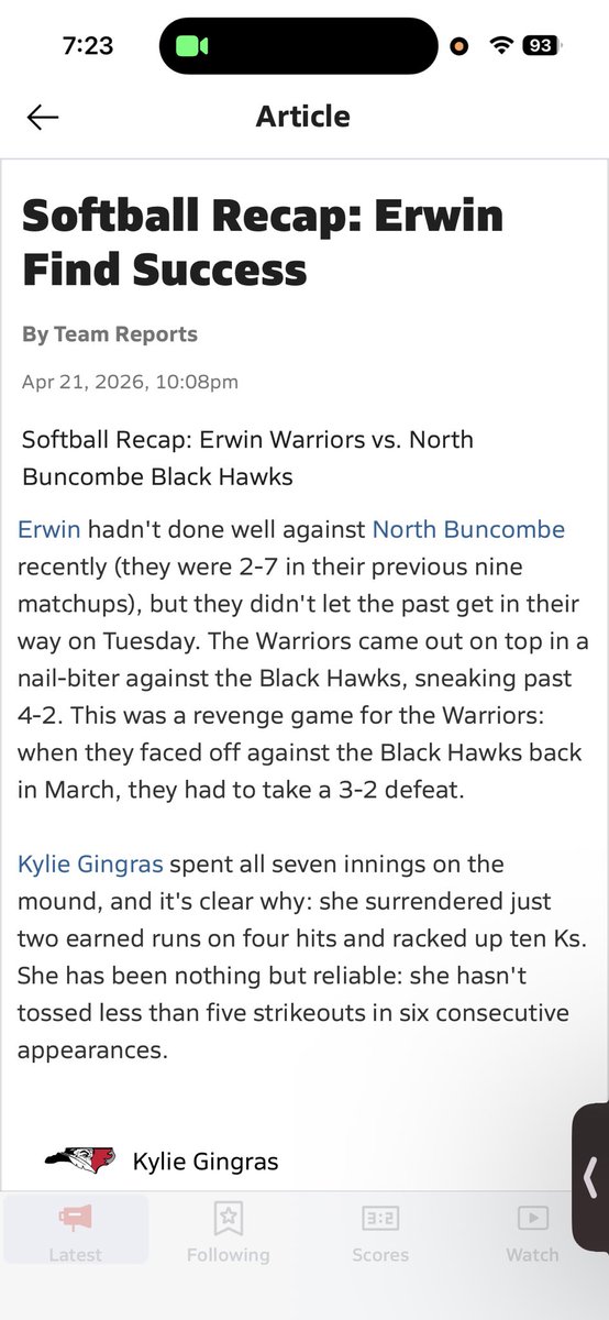 Kylie Gingras Co2027 RHP/U tweet media