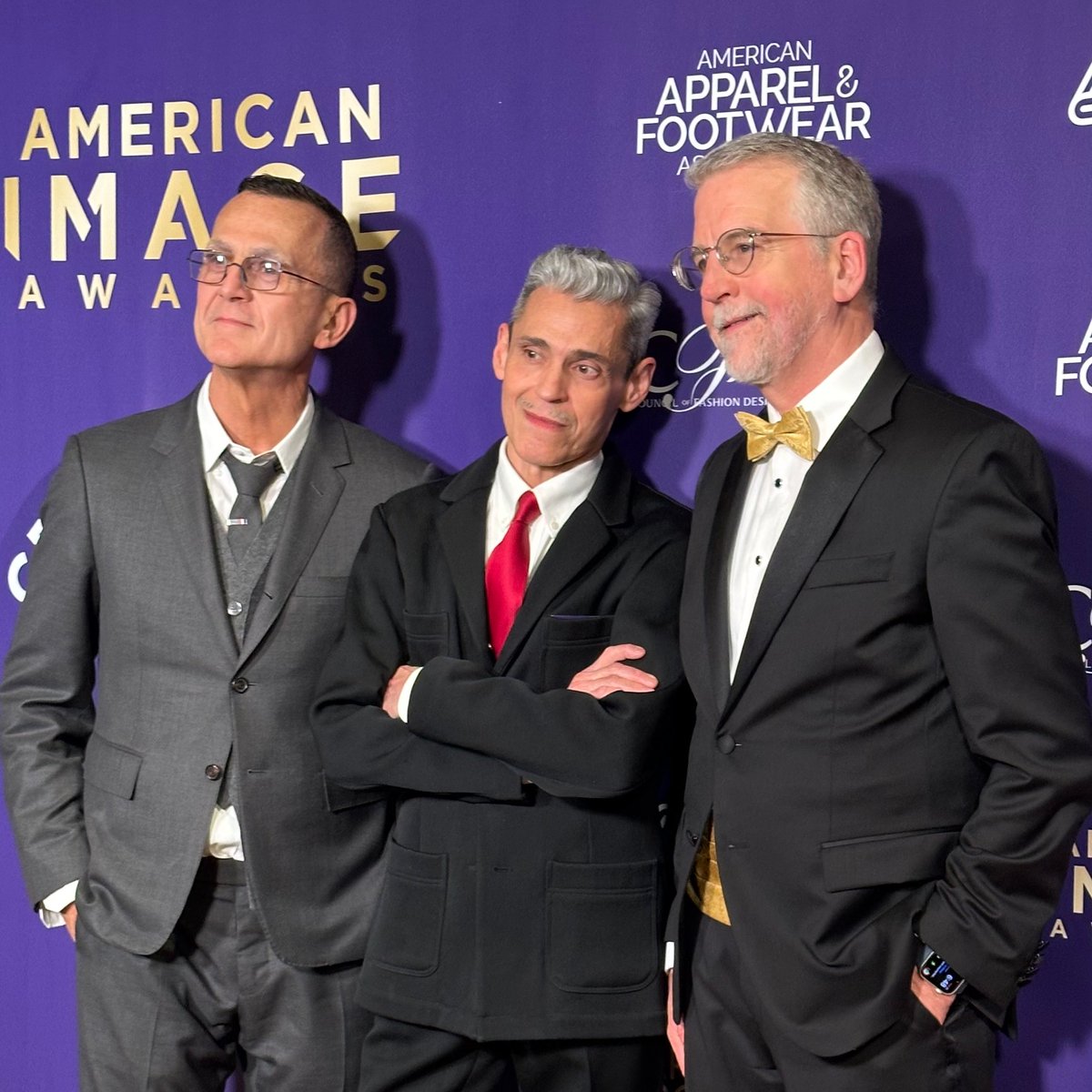 apparelfootwear's tweet image. AAFA President and CEO @SteveWonk with 2026 #AmericanImageAwards Icon Ruben Toledo &amp;amp; CFDA CEO and President @StevenKolb #FashionForward