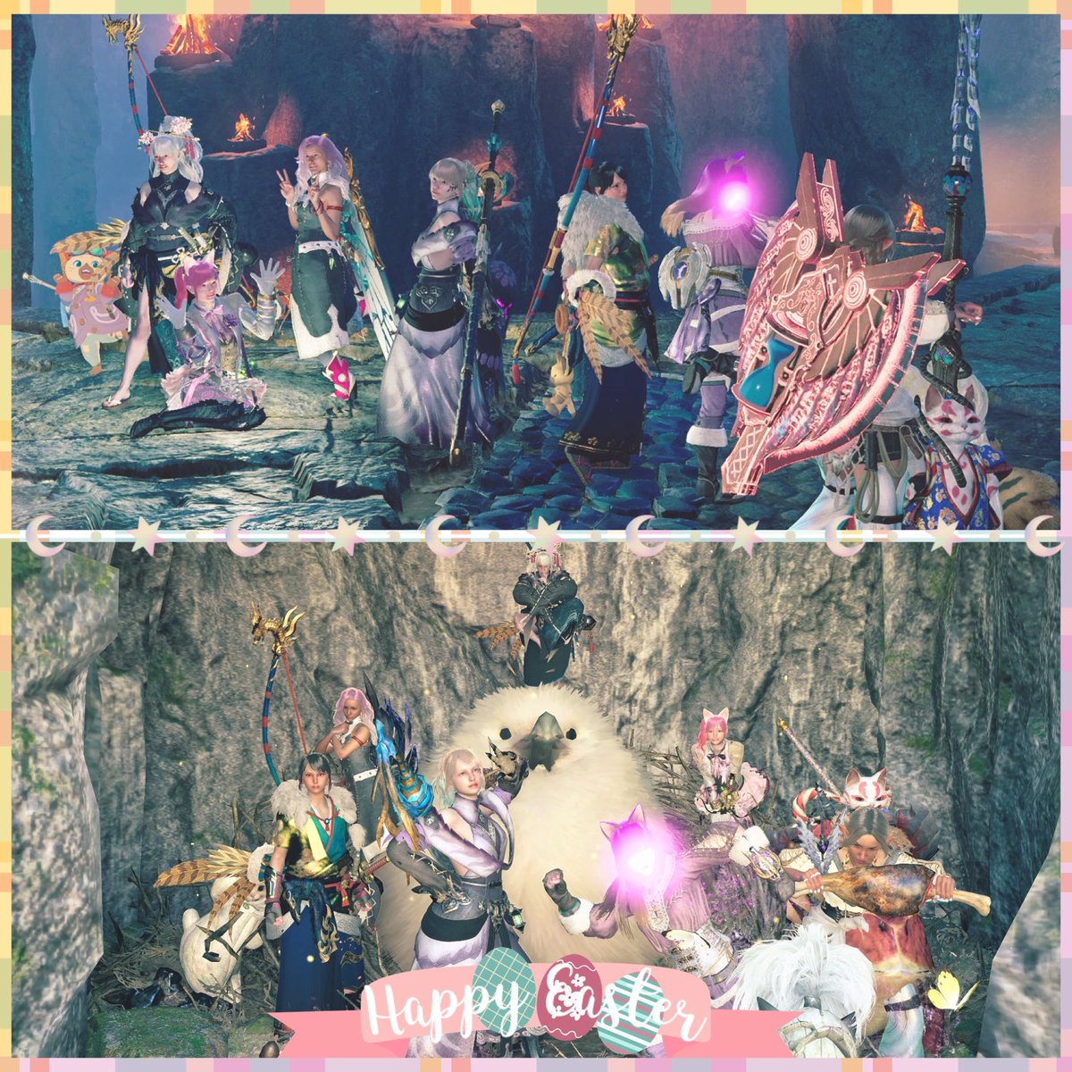S7RE9z's tweet photo. 今週の【狩流-Garyu-】🎀
★10クエストや色んなクエスト⚔️
今回は零式オメガいけて良かった🪄︎︎✨ε-('ᵕ'ꕤ;)ﾎｯ
生産武器での★10ゴグマ部隊応援してます！ﾌﾚｰ＊\( *´꒳`* )/＊ﾌﾚｰ
今週もありがとうございました🍀* ゚ https://t.co/GM21H0tPNM