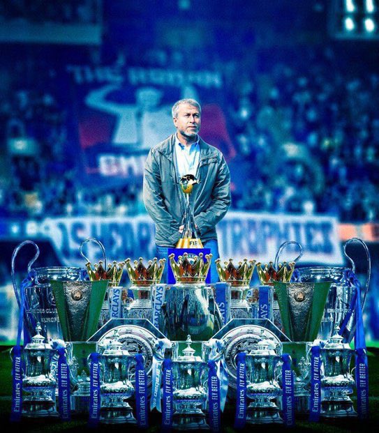 Roman Abramovich made us the most successful club in England and even Europe during his time as our owner. 

You’ll never be forgotten! 💙