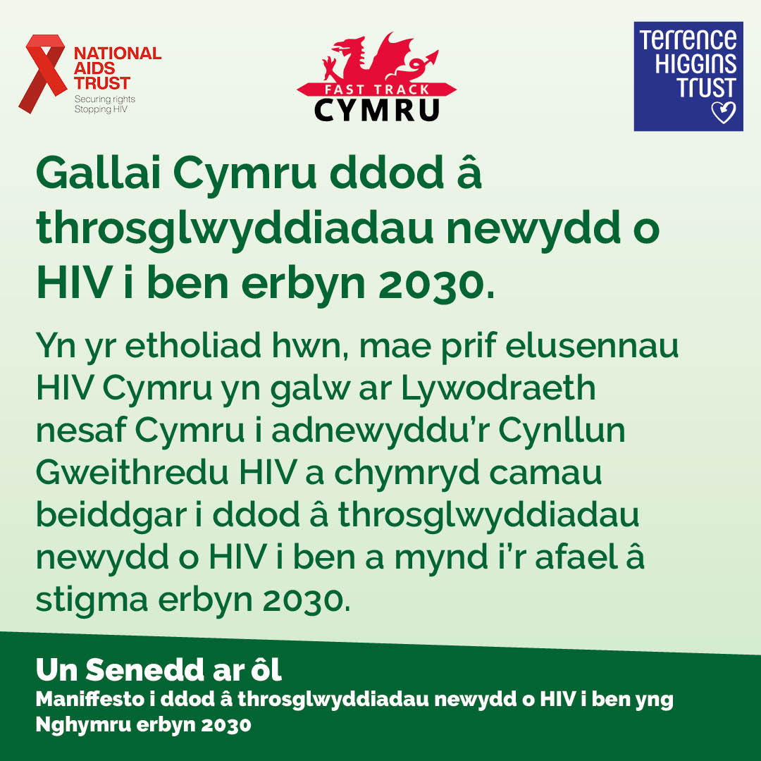 Terrence Higgins Trust Cymru tweet media