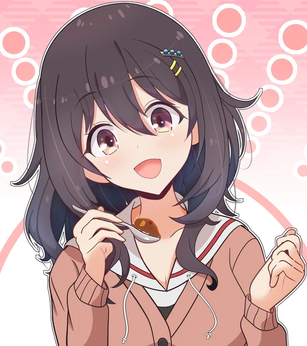 まこっちお誕生日絵できましたのでまずは過去絵でお祝いです(⁠*⁠'⁠ω⁠`⁠*⁠) #河合まこ生誕祭2026 #ひびめし