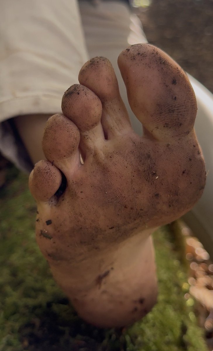 MmeBettyBoots's tweet image. Some of you prefer me a little dirty.

#Feet #DirtyFeet #FootWorship #Barefoot #FootFetish #Boots #Worship