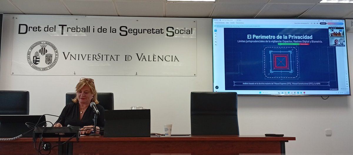 VALENDETECTIVES's tweet photo. Hace dos semanas comenzamos el curso de especialización de investigación privada de las relaciones laborales. Derechos fundamentales, videocámaras en la empresa, crédito sindical, bajas por IT, competencia desleal...Seguimos!! @colegio_cv @DretUV, @cograsova_es , @ICAV_abogacia https://t.co/MDDhjMCp5K