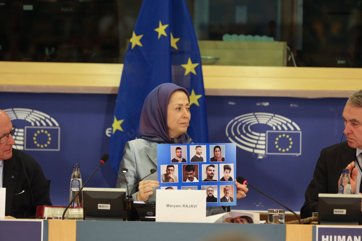 مریم رجوی tweet media