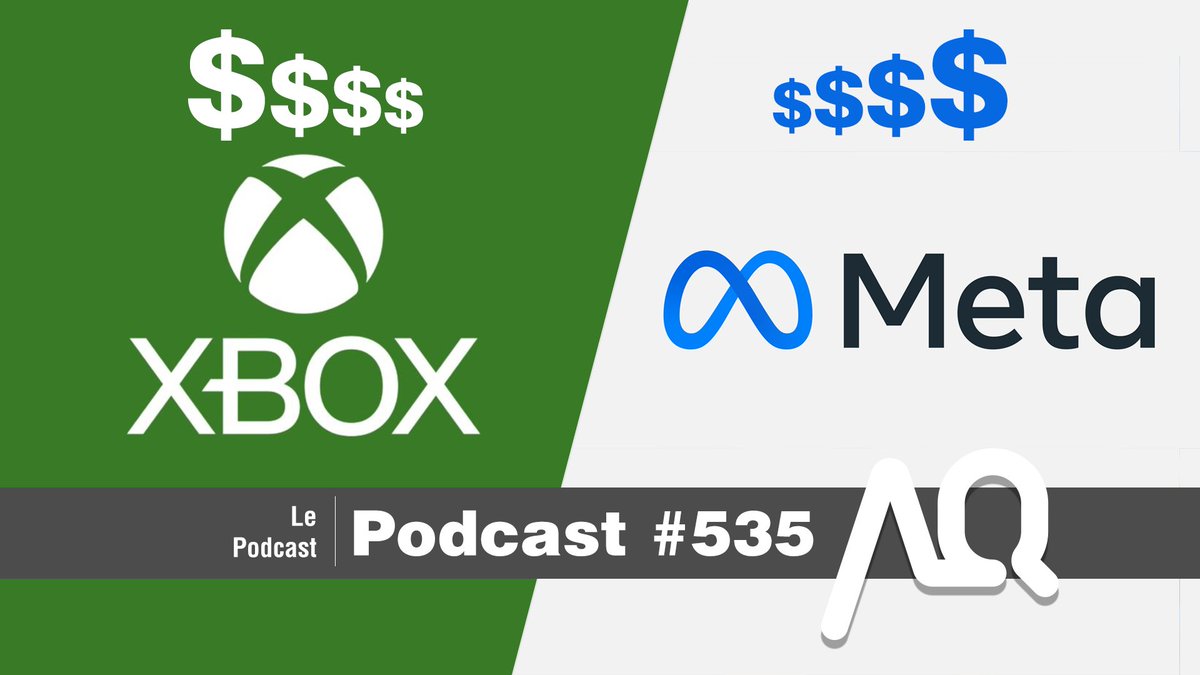 arcadeqc's tweet photo. 🎮Podcast #535🎮
La baisse de prix de la Xbox Game Pass, et pas mal de nouvelles !
🎙️https://t.co/yoX6a40O5m

#arcadeqc #ArcadeQuebec #quebec #baladoquebec #balado #jeu #jeuvideo https://t.co/MGrqZ7atL1
