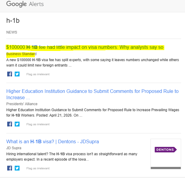 KumarXclusive's tweet image. #GoogleAlerts about H-1B speculative news 

business-standard.com/amp/immigratio…