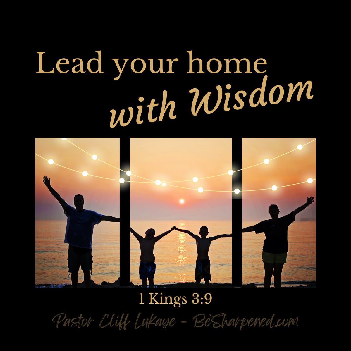 CliffLukaye's tweet image. Leadership begins at home.

Solomon asked for wisdom so he could lead God's people properly, and Paul states that a home-grown leader can exercise authority over God's house.

Husbands and fathers need wisdom in their families.

Read: besharpened.com/1-kings-37-9-l…