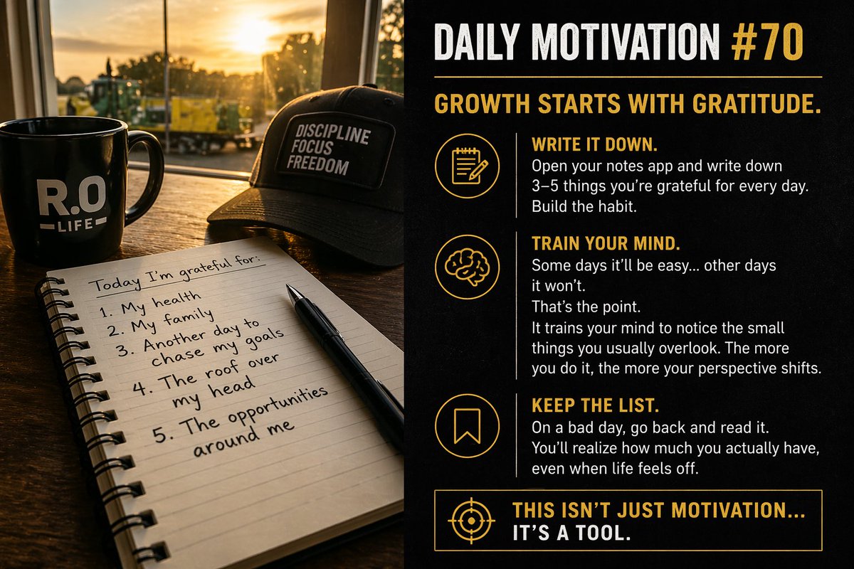 Gratitude isn’t a feeling.
It’s a habit you build.

#Mindset #Gratitude #BrotherBroski