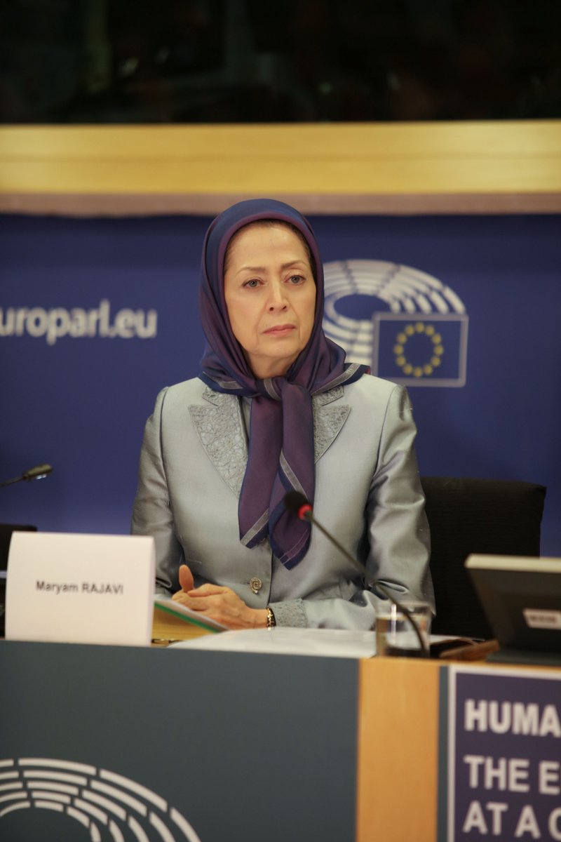 مریم رجوی tweet media