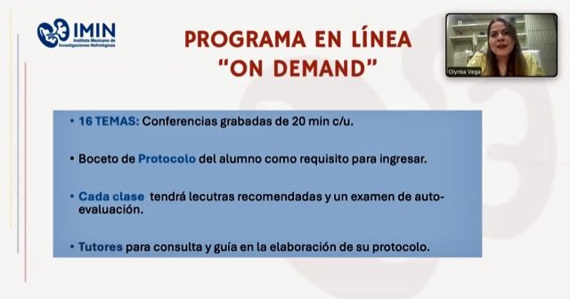 visanpolo's tweet image. Inauguración del Curso de Investigación para Residentes de Nefrología #SLANH e #IMIN 64 participantes de 12 pases.

Avanzamos #PorLaSaludRenal en Latinoamérica 💪🏼🌎