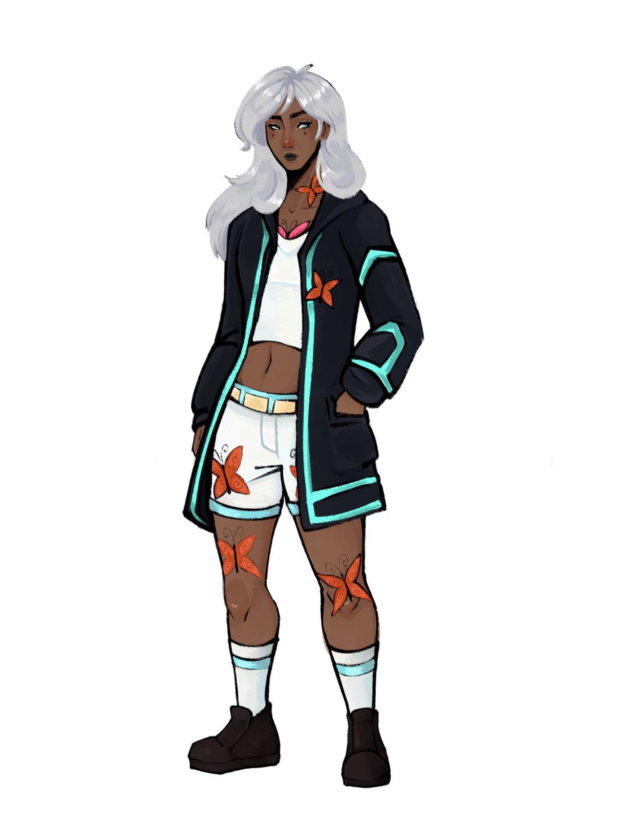 AmandaFDraco's tweet photo. Arte oficial da minha Oc Sofia Almeida uma sonhadora do Instituto Éter que tem como carta a virtude da
Confiança.
 Os emoji da Sofia são 
🦋🎽🧨
Sofia é uma aluna do segundo ciclo que segue borboletas pelo Instituto afinal ela é marcada por uma. 
#InstitutoÉterRPG https://t.co/4OMaSQUBJZ
