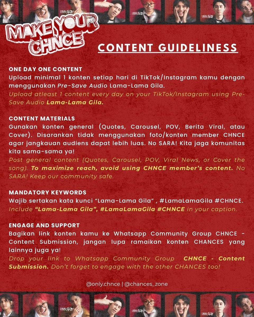 CHANCES. tweet media