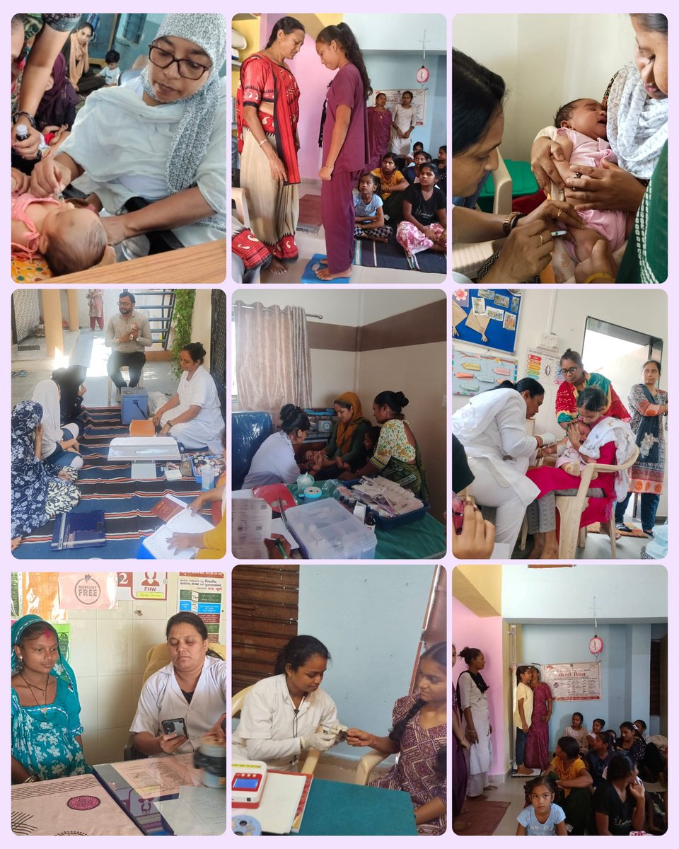 આજ રોજ ભરૂચ જિલ્લામાં વિવિધ આયુષ્માન આરોગ્ય મંદિર ખાતે મમતા દિવસ અને ગૌરવી દિવસની ઉજવણી કરવામાં આવેલ. જેમાં બાળકો તથા સગર્ભા માતાની તપાસ અને રસીકરણ કરવામાં આવેલ તેમજ તરુણીઓને સ્વચ્છતા,આયર્નની ગોળી, પોષક આહાર વિશે જાણકારી આપવામાં આવેલ.
<a href="/CollectorBharch/">Collector & DM Bharuch</a> <a href="/DDOBHARUCH1/">DISTRICT PANCHAYAT BHARUCH</a> <a href="/InfoBharuchgog/">Info Bharuch gog</a>