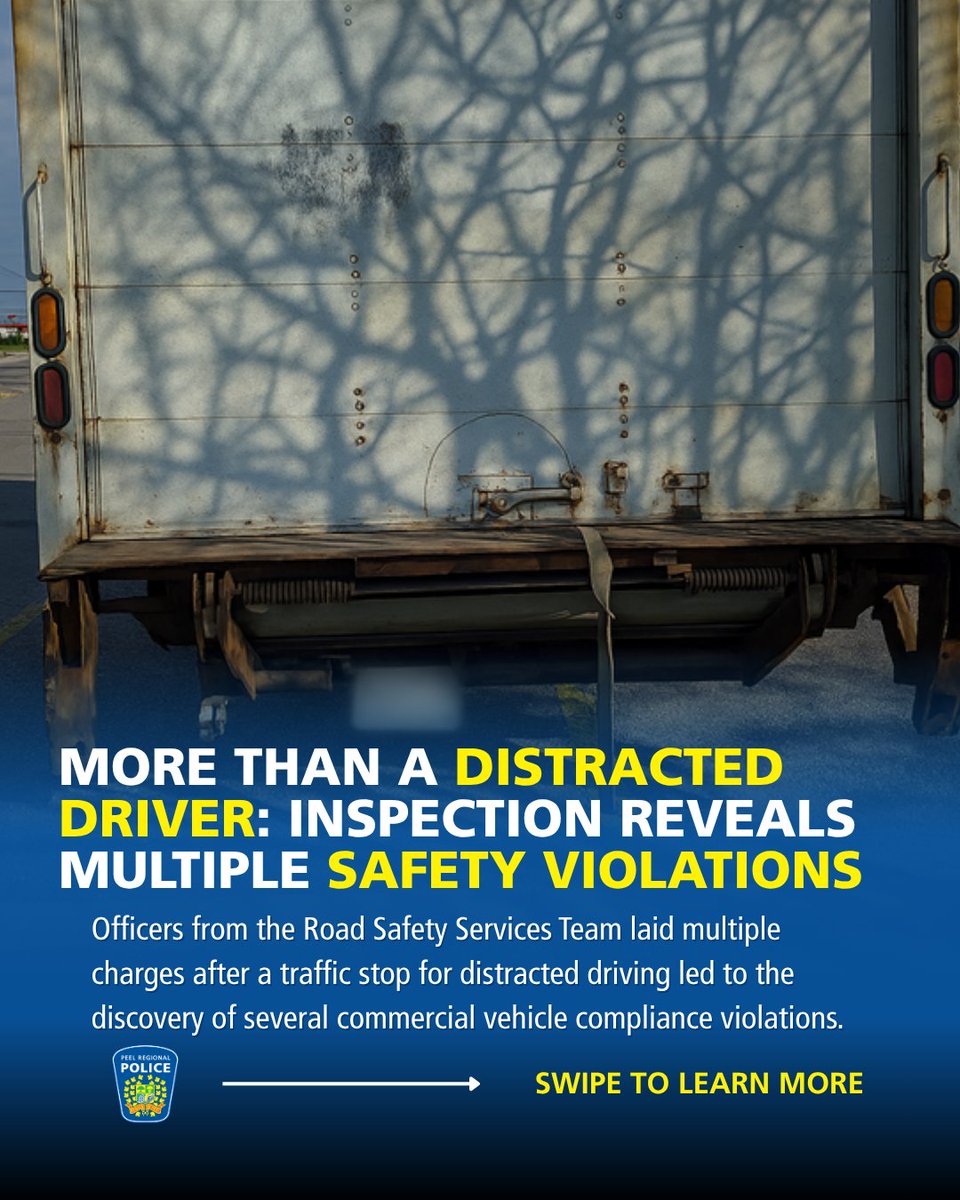 Peel Regional Police tweet media