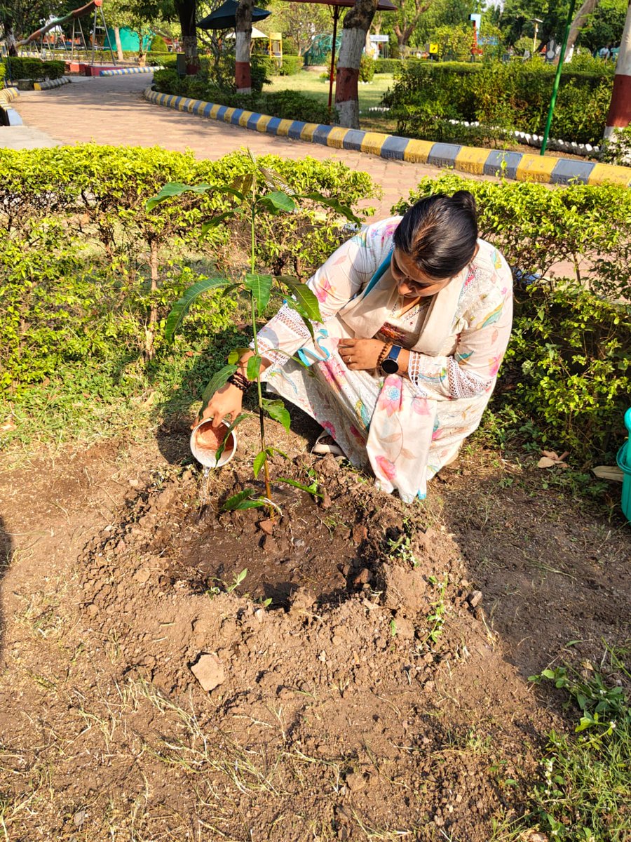RamanCentre's tweet image. 🌱🌍 Plantation drive at @RamanCentre, a unit of @ncsmgoi @MinOfCultureGoI on EarthDay—taking small steps today for a greener, healthier tomorrow. 🌿💚 #GoGreen #SustainableFuture #SaveEarth #TreePlantation #RamanScienceCentre #Nagpur