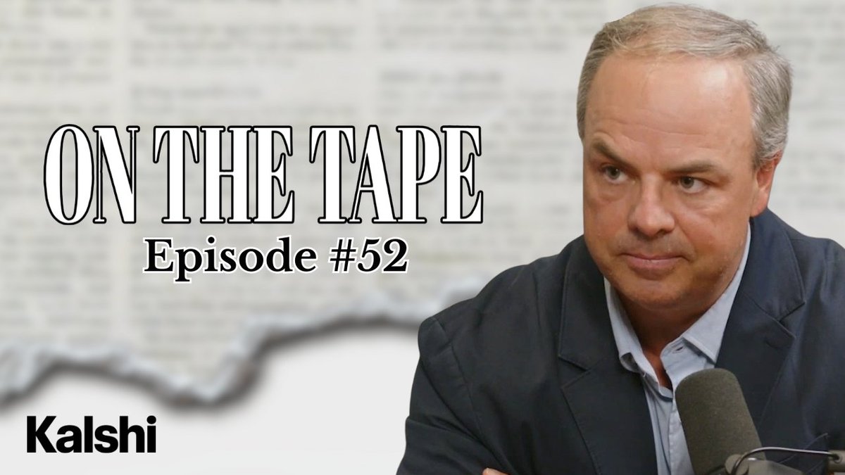 OnTheTapePod's tweet photo. New pod in your feed this morning! @dmoses34 goes one-on-one with @DDeBusschere22V of 22V Research🎙️

💵 The "Luckiest" Economy In History
💼 Investor Sentiment In A Volatile Market
🏦 What @Kalshi Markets Say About 2026 Rate Cuts
📈 Odds The SPX Hits 7,800
🏀 This Knicks Trade Is A "Gift"

YOUTUBE: https://t.co/xjtvTG2fnr
APPLE: https://t.co/KoqwjZSXL1
SPOTIFY: https://t.co/vNlLmklWZq