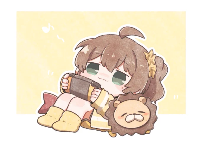 まったり。 #祭絵