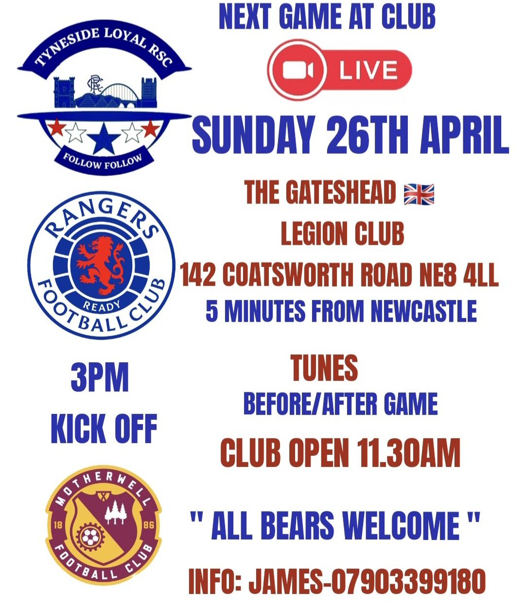 ALL BEARS WELCOME 🔴⚪️🔵