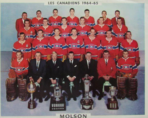 hockey_vintage's tweet image. 61 years ago today ON THIS DAY in hockey history (May 1, 1965):

The @CanadiensMTL defeat Chicago 4-0 in Game #7 of the 1965 Stanley Cup Final to win the Stanley Cup, with Jean "Le Gros Bill" Beliveau being awarded the inaugural Conn Smythe Trophy as playoff MVP