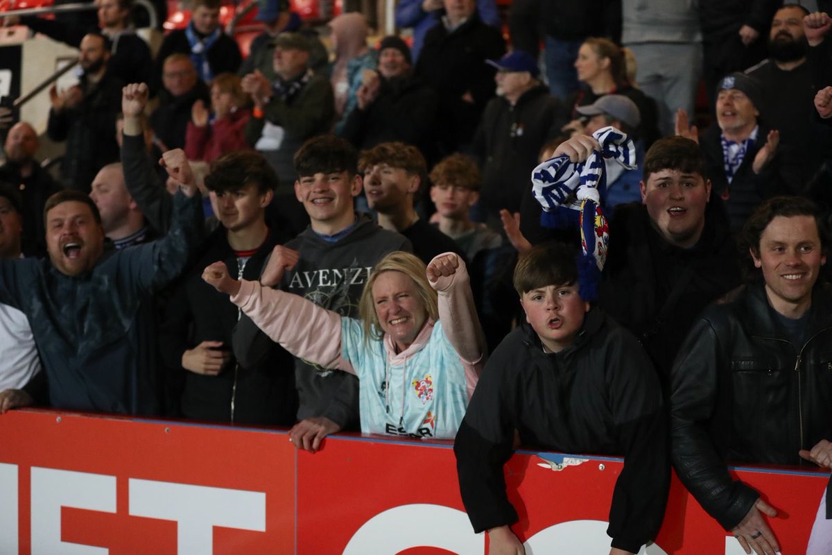 TranmereRovers's tweet image. 🤍 Our Super White Army, Our 12th Man!

Outstanding.

#TRFC #SWA