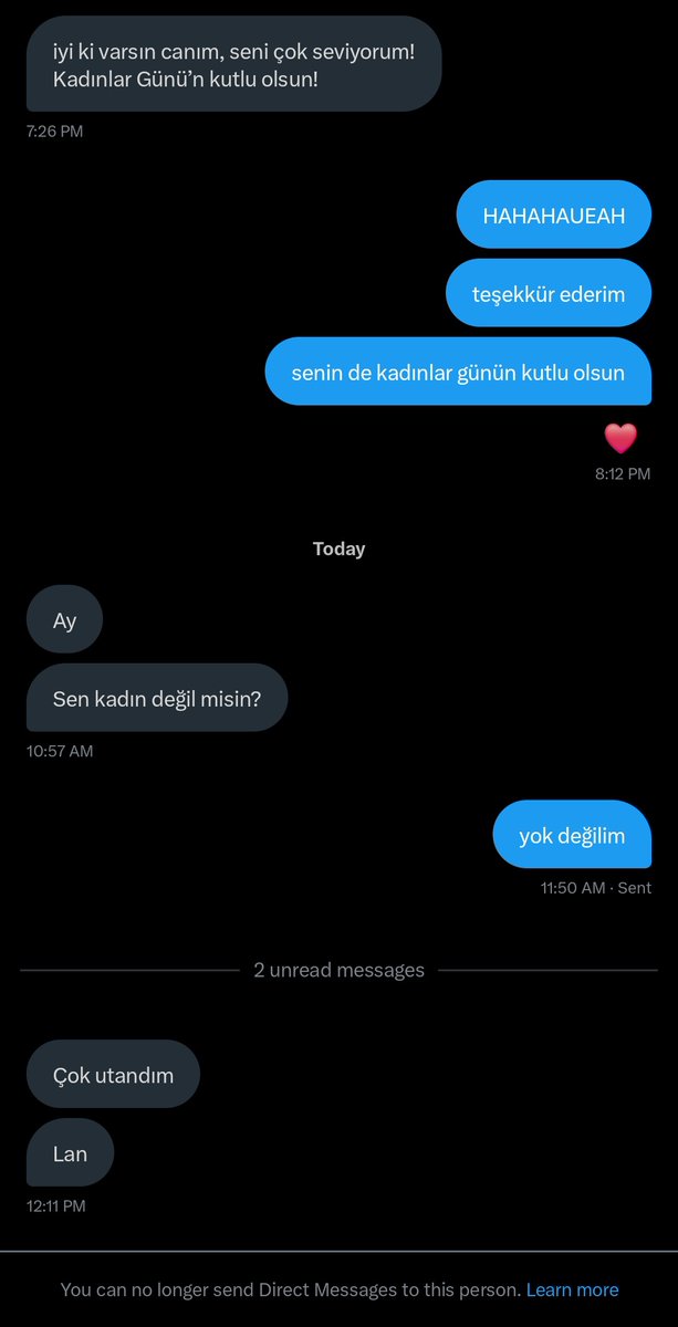 bana böyle bi mesaj gelmişti hahahaha