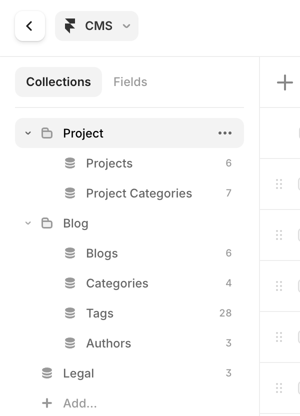 sekhsoyebali's tweet image. This might look like a small update… 👀

But CMS 3.0 now lets you organize CMS into folders -
and it's a HUGE win if you handle a lot of content 🔥

#framer #nocode #webdesign @framer
