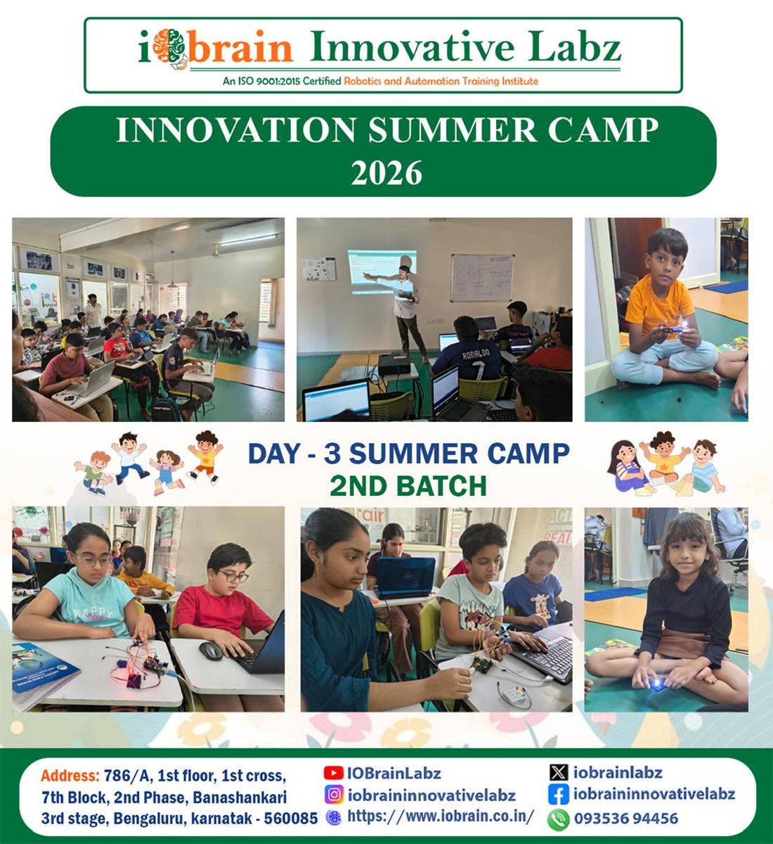 iobrainlabz's tweet image. Day 03 of the 2nd Batch Summer Camp 🔥
More activities, more excitement, and more brilliant ideas from our young stars! 🌟🚀

#SummerCamp #Day3 #iObrain #FunLearning #BrightFutures
