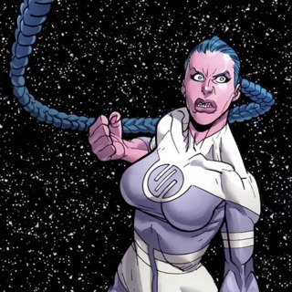 I think Paul should have a Viltrumite wife for next season ^._^. its only fair, he's a cool guy and one of the few most cool powerless characters I've seen.