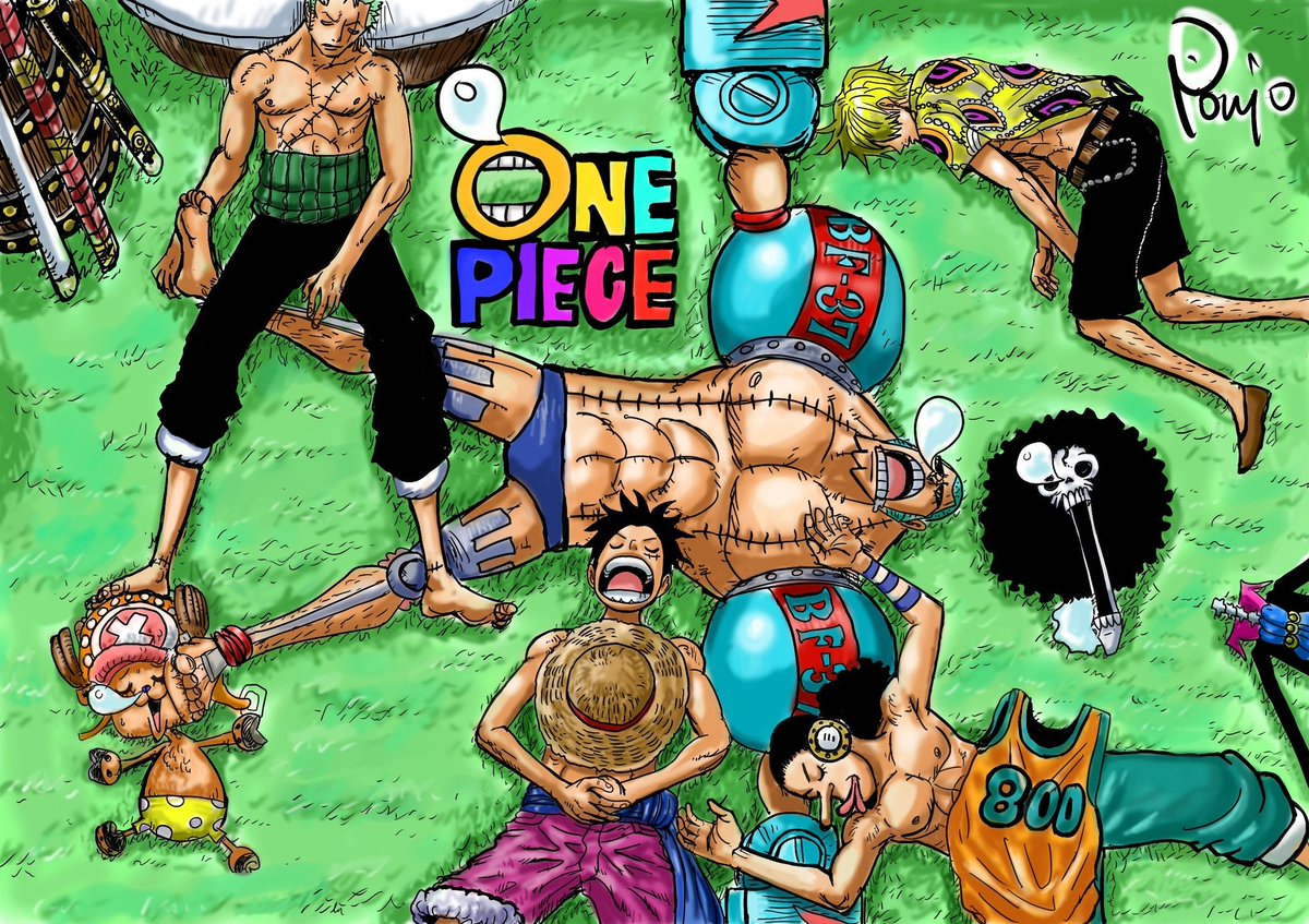 nyaponi's tweet photo. 甲板でお昼寝
#SLAMDUNK　#ONEPIECE https://t.co/qkkXTCjYro
