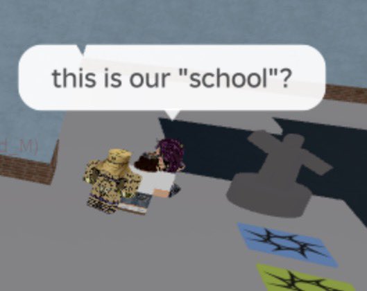 deerimus's tweet image. Jojo part 2 roblox high scjool #awesome #GodBlessFartmerica