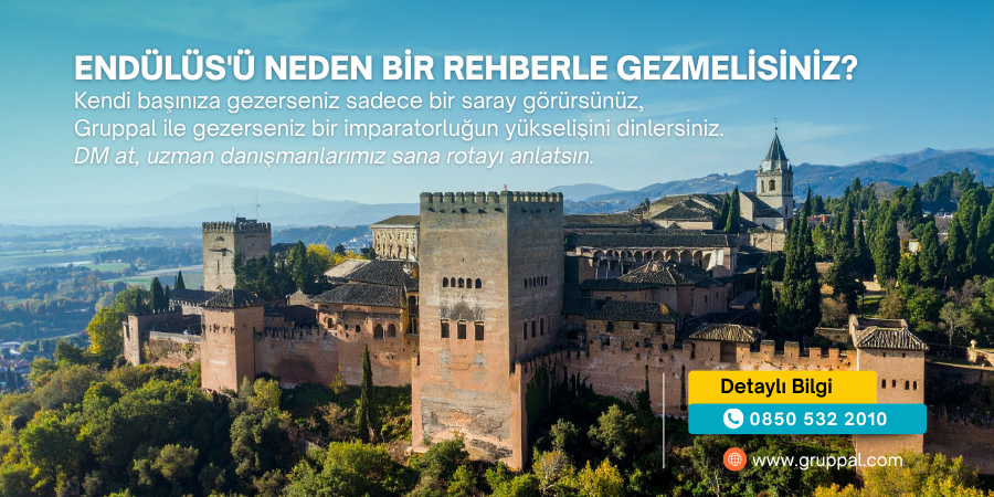 gruppal's tweet photo. Kendi başınıza gezerseniz sadece bir saray görürsünüz…
Gruppal ile gezerseniz bir imparatorluğun yükselişini dinlersiniz. ✨

Endülüs sadece mimari değil; her taşında bir hikâye saklı…
🏰 Elhamra Sarayı’nda fısıldanan aşk ve ihanetler
🌿 Cordoba’nın dar sokaklarında kaybolmuş medeniyet izleri
🕌 Yüzyıllar boyunca iç içe geçmiş kültürlerin büyüsü

Sen de Endülüs’ü “gerçekten” keşfetmek istiyorsan, doğru yerdesin 😉

📩 DM at, uzman danışmanlarımız sana rotayı anlatsın!

#Endülüs #Gruppal #Tur #Gezi