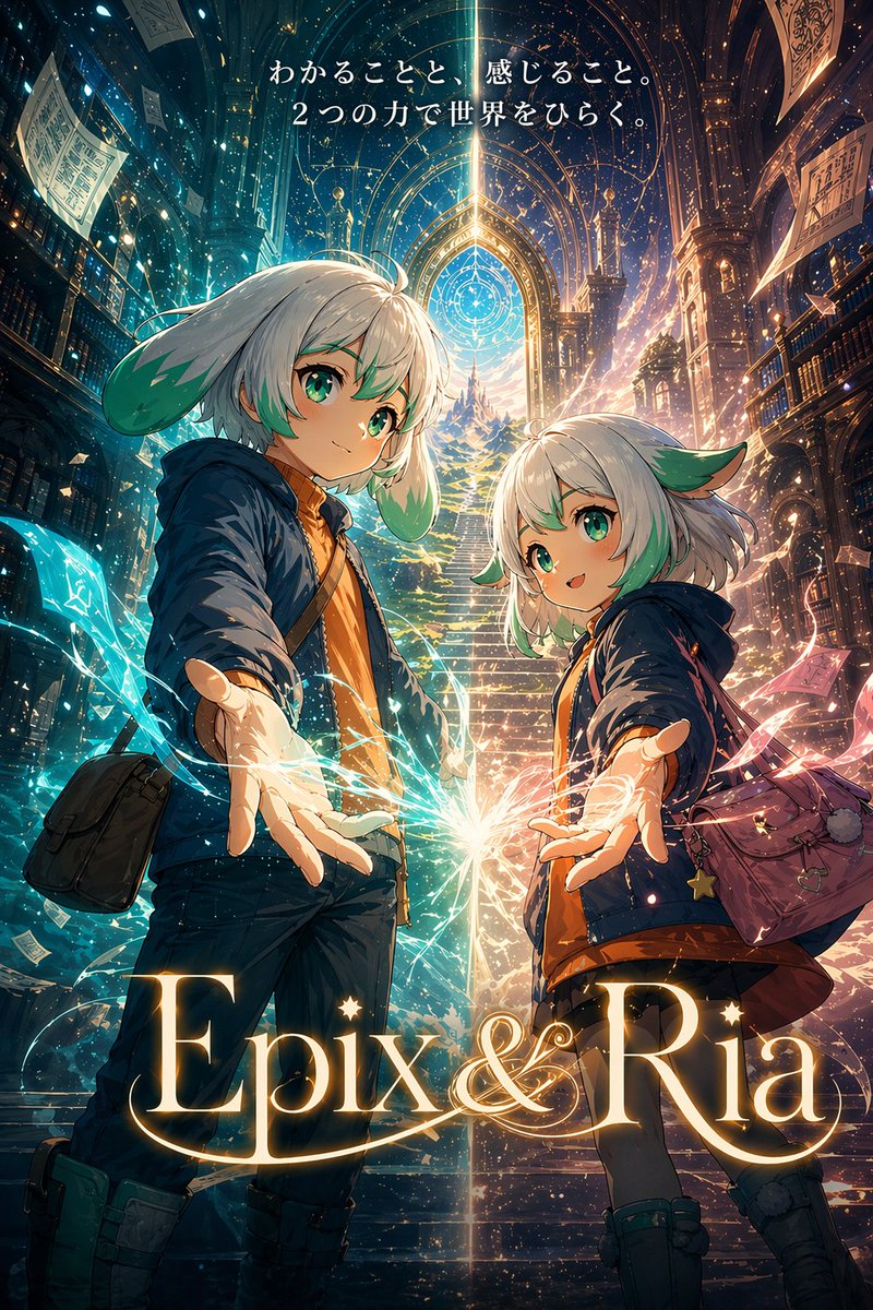Fantasy Library Poster for Epix & Ria
