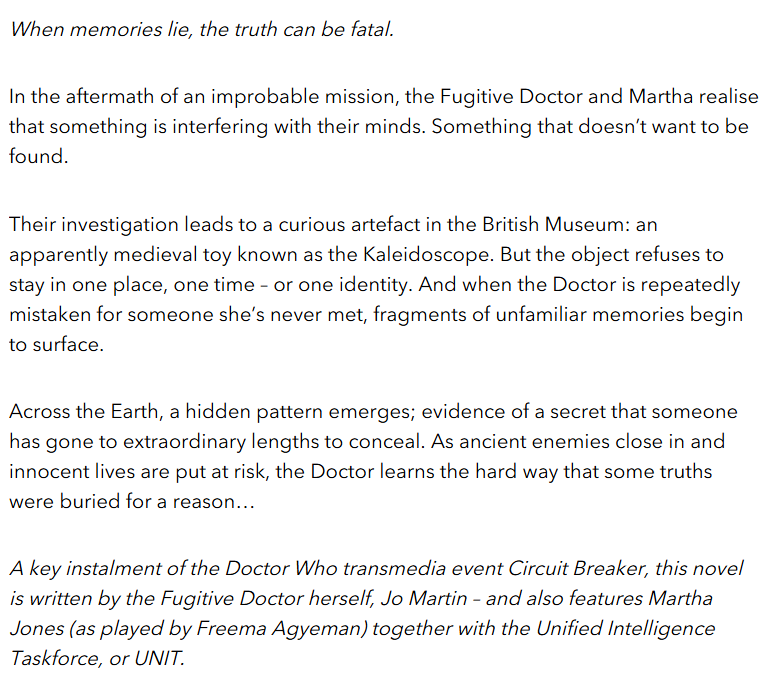 LifeOfSunday's tweet image. Oh yeah, and Martha Jones is back (which has been known for a while tbf but STILL!!) #CircuitBreaker #DoctorWho