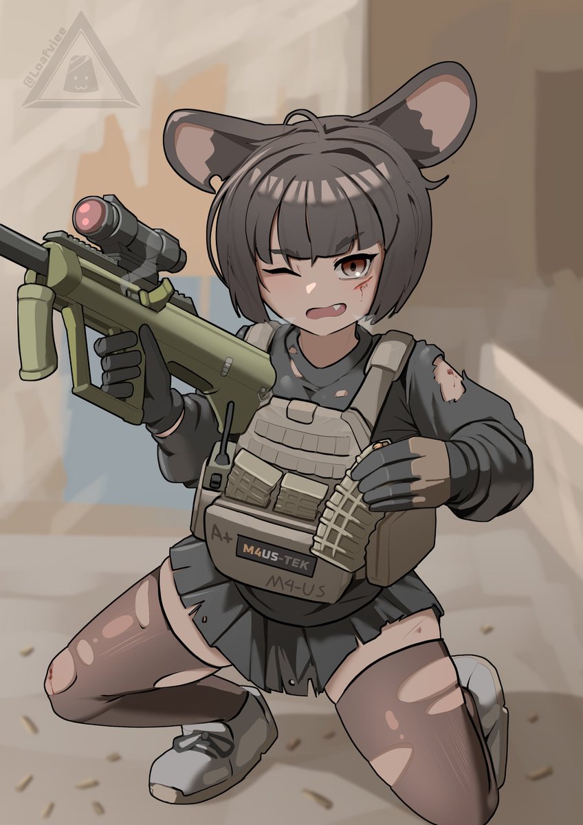 Loafviee's tweet photo. Commission work

#tactical https://t.co/D6kS0jSCXK