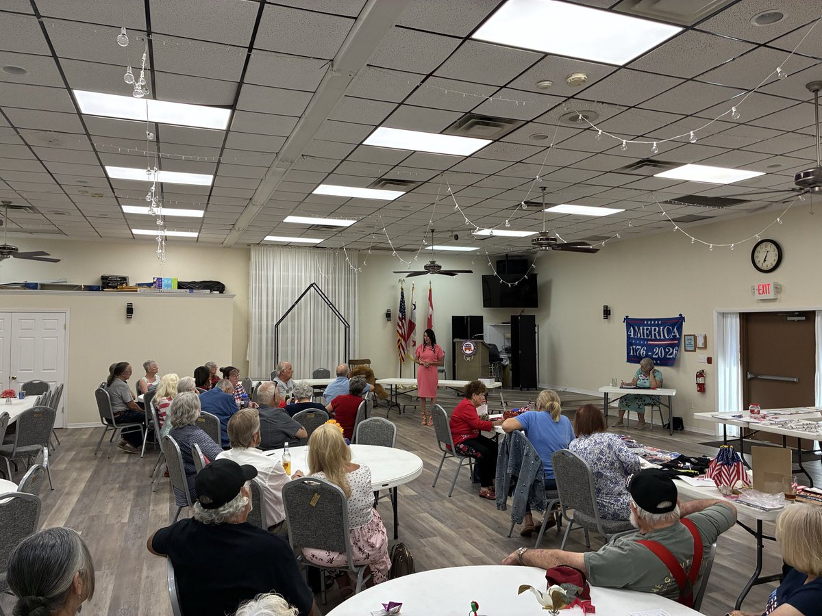 NorthBrevardGOP's tweet image. Thank you Mindy Gibson, candidate for Florida House District 31, for taking the time to speak with our membership last night. We appreciate you taking the time to engage with our members and respond to their questions and concerns 🇺🇸 

#NorthBrevard #LeadRight