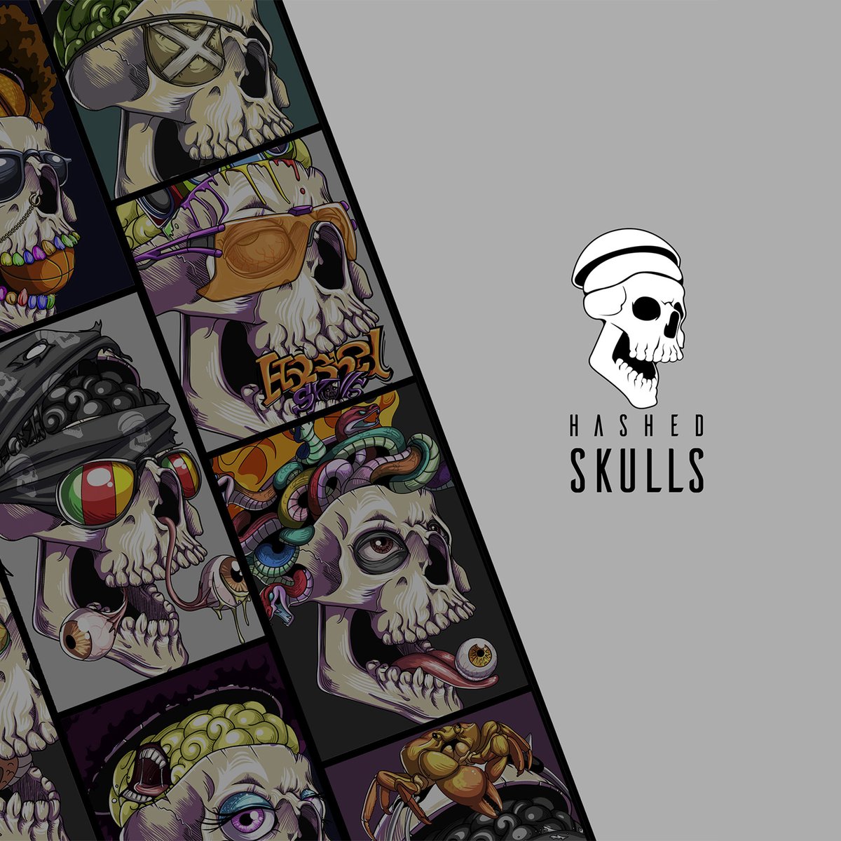 Hashed Skulls enters its sales phase on Exchange Art.

Our NFTs are now officially available for acquisition, marking a significant step in the evolution of the collection.

The collection consists of 1,000 skulls, with creation continuously unfolding.

Each piece represents a