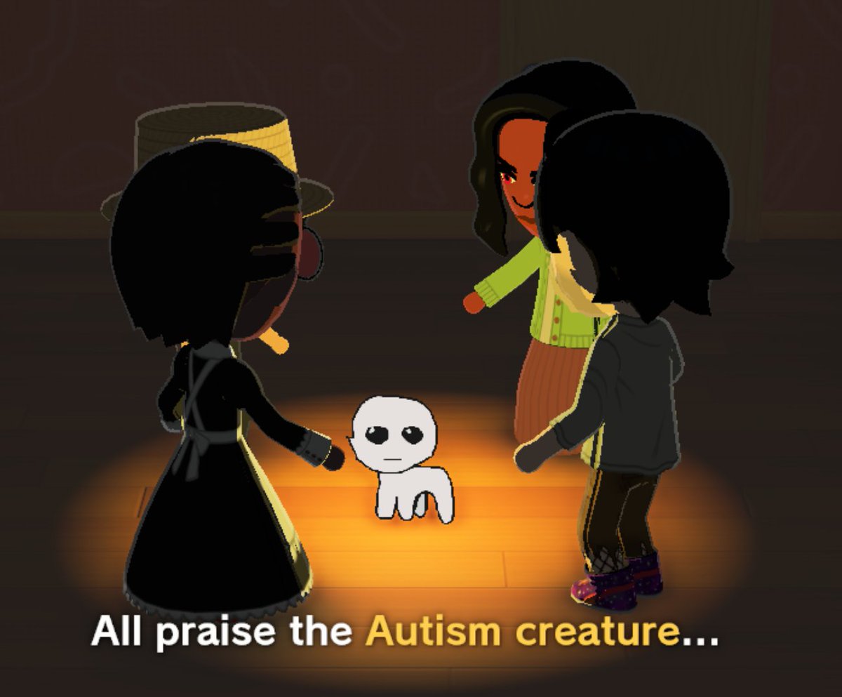 All praise the Autism creature