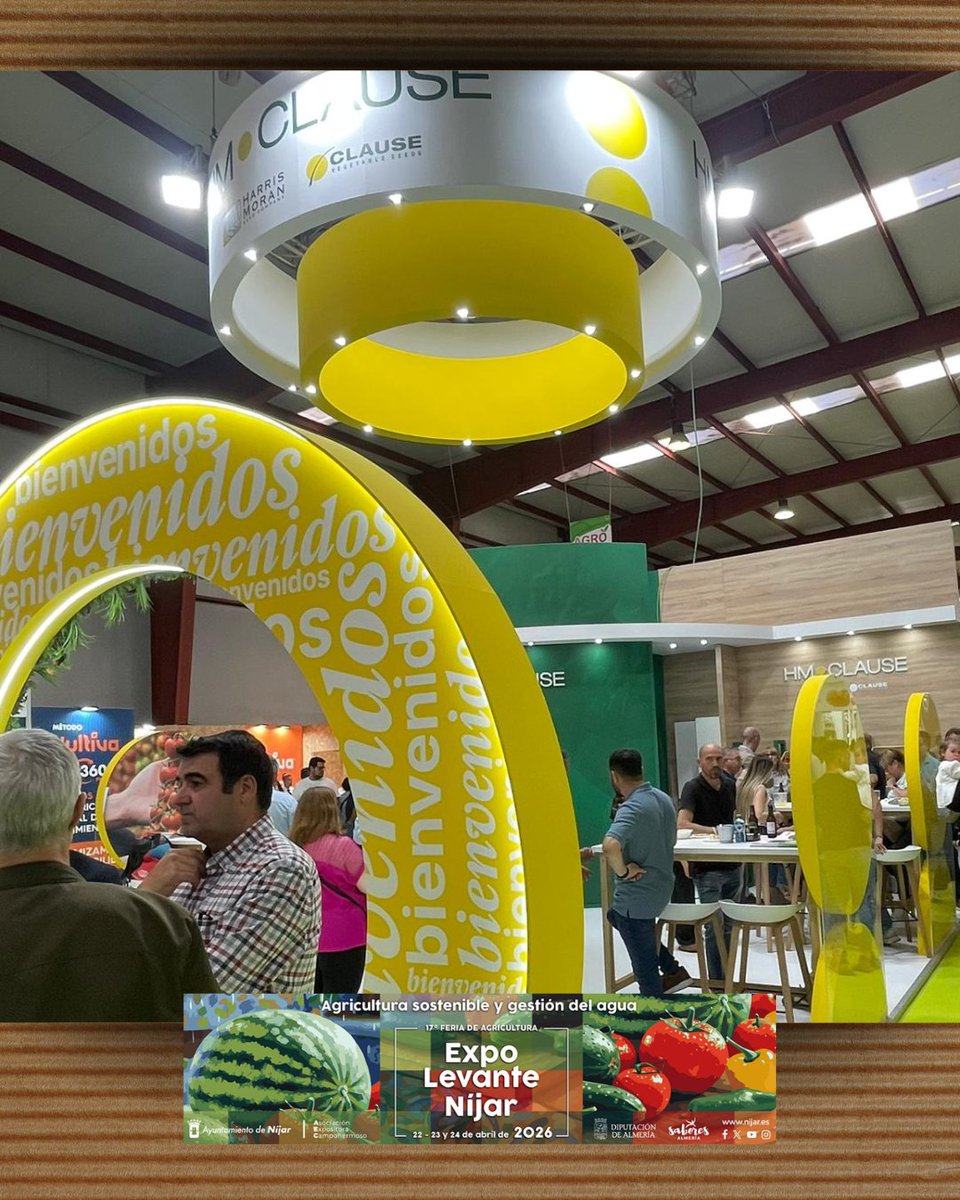 GrupoUniq's tweet image. En #UNIQ seguimos apostando por estar donde está el sector 🌱

Por eso acudimos a #Expolevante Níjar, un espacio clave para compartir tendencias, innovación y futuro en el packaging hortofrutícola.

#Packaging #Agricultura #Sostenibilidad