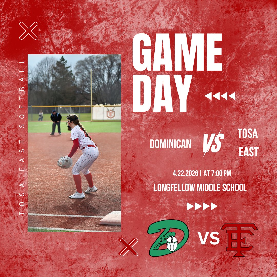 tehssoftball's tweet photo. ITS GAME DAY!
π Dominican
β° 7:00pm
ποΈ Longfellow Middle School
#RedRaiderNation π΄ https://t.co/wNr7RxKrG3
