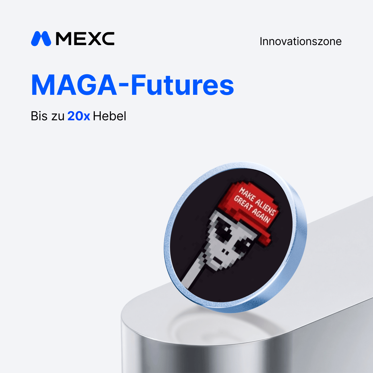 MEXC_DE's tweet image. 🚨 4 neue Futures live auf MEXC

Bis zu 20x Hebel verfügbar.

🔥 NATUSDT
🔥 MAGAUSDT
🔥 BELIEFUSDT
🔥 PEACEUSDT

Innovation Zone ist wieder aktiv.
Mehr Auswahl. Mehr Volatilität. Mehr Chancen 👀

#MEXC #Futures #Krypto #Trading #MAGA #PEACE #Perpetuals #Altcoins #Web3 #Crypto