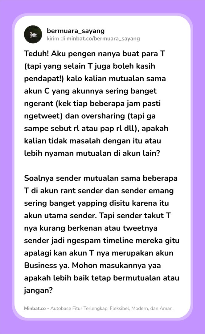 BERMUARA. tweet media