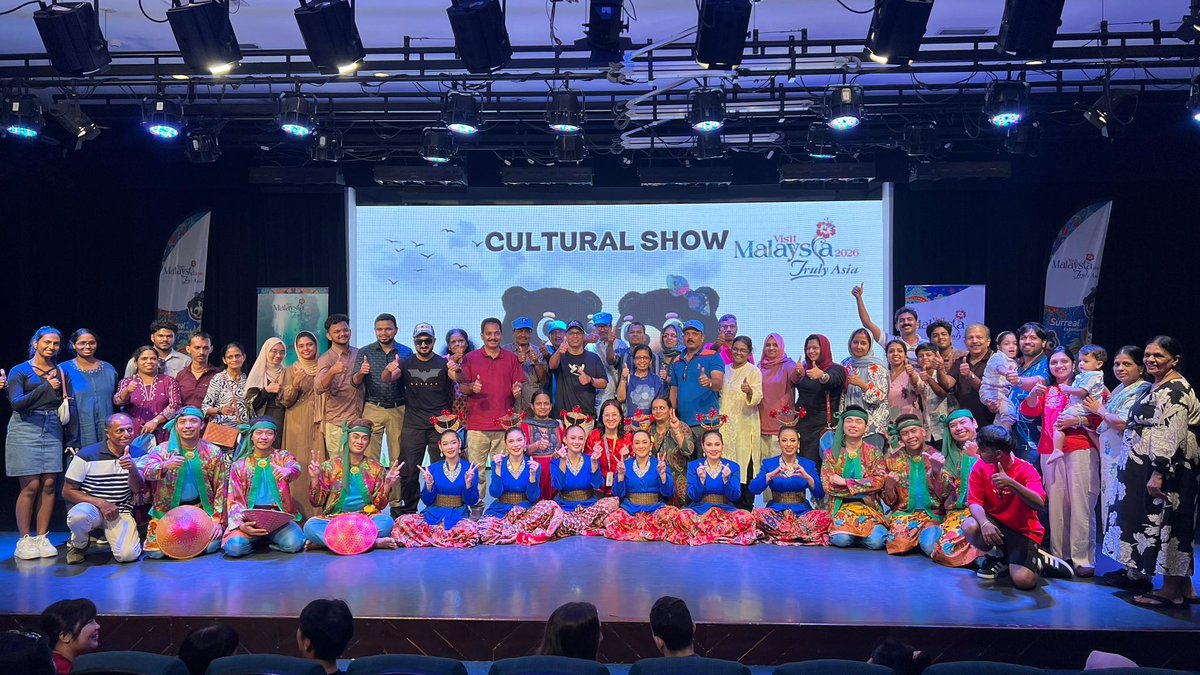 MaticMY's tweet image. We felt your warmth from the stage. Thank you for being here 💖

#MaticMY #OneStopCentre #VisitMatic #Malaysia #CulturalDance #VisitMalaysia2026 #SurrealExperiences #MalaysiaTrulyAsia #CutiCutiMalaysia #CulturalShow #MalaysiaDance #TraditionalDance #PersembahanKebudayaan