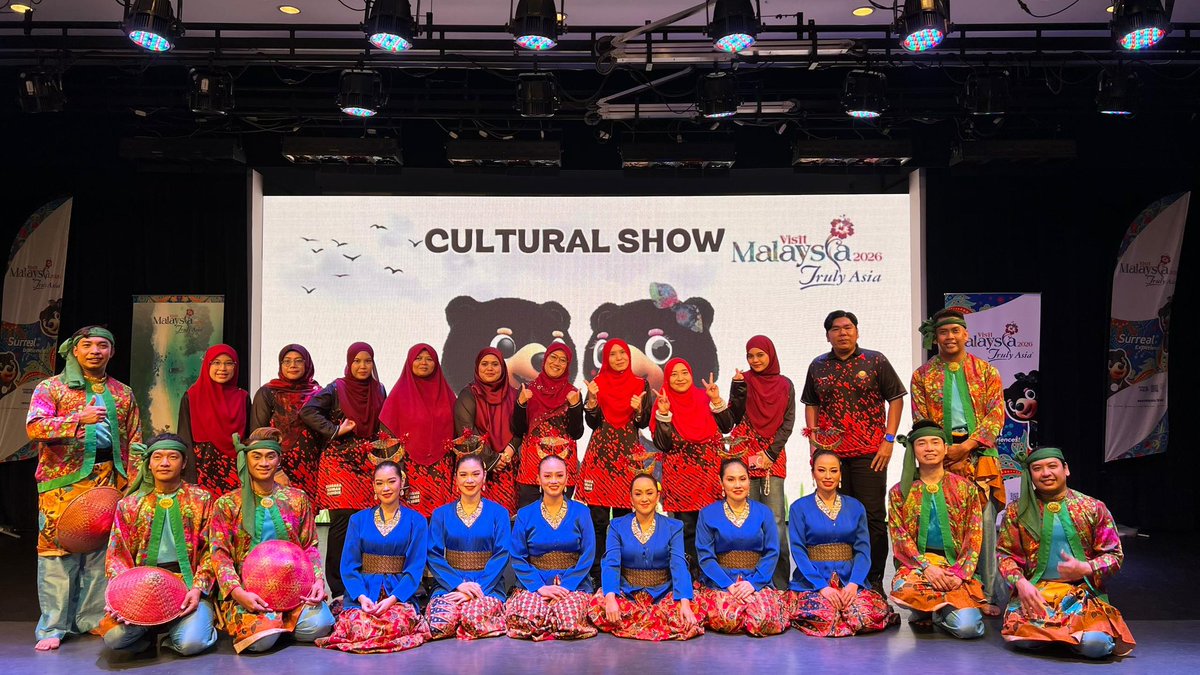 MaticMY's tweet image. We felt your warmth from the stage. Thank you for being here 💖

#MaticMY #OneStopCentre #VisitMatic #Malaysia #CulturalDance #VisitMalaysia2026 #SurrealExperiences #MalaysiaTrulyAsia #CutiCutiMalaysia #CulturalShow #MalaysiaDance #TraditionalDance #PersembahanKebudayaan