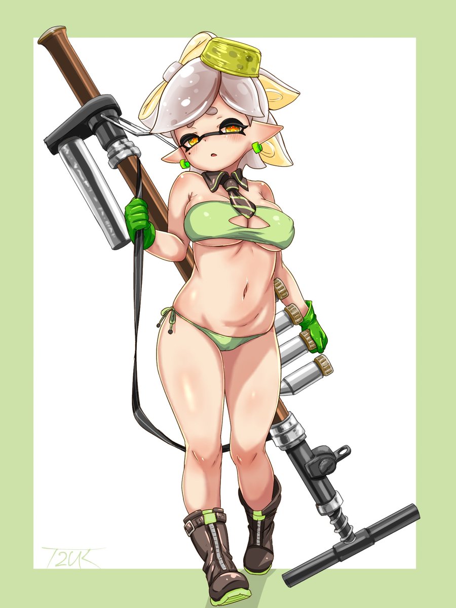 練習絵。
ホタルさんとチャージャー。