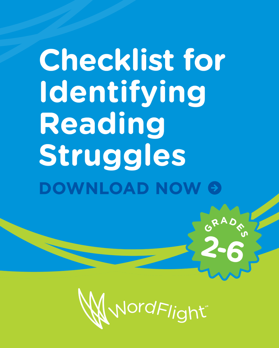 WordFlight_Read's tweet photo. Assessments tell you what is happening, but observations tell you why. 🔍

Download our Educator Observation Checklist to spot the subtle signs of reading struggles in grades 2–6 and better support your students.

Get it here for 🆓:https://t.co/8nheH1kGM8 https://t.co/X7mfQpmCWw