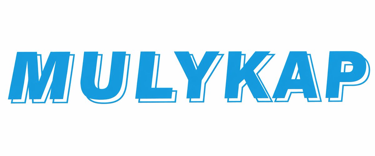 MULYKAP SARL tweet media