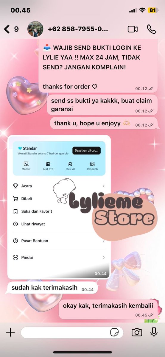 lylie | fast resp wa tweet media