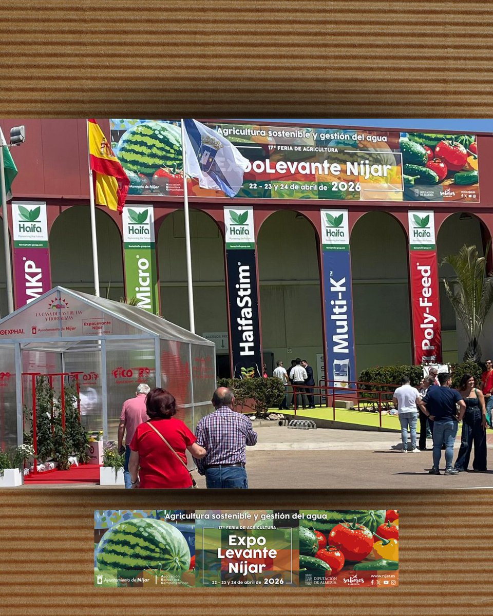 GrupoUniq's tweet image. En #UNIQ seguimos apostando por estar donde está el sector 🌱

Por eso acudimos a #Expolevante Níjar, un espacio clave para compartir tendencias, innovación y futuro en el packaging hortofrutícola.

#Packaging #Agricultura #Sostenibilidad
