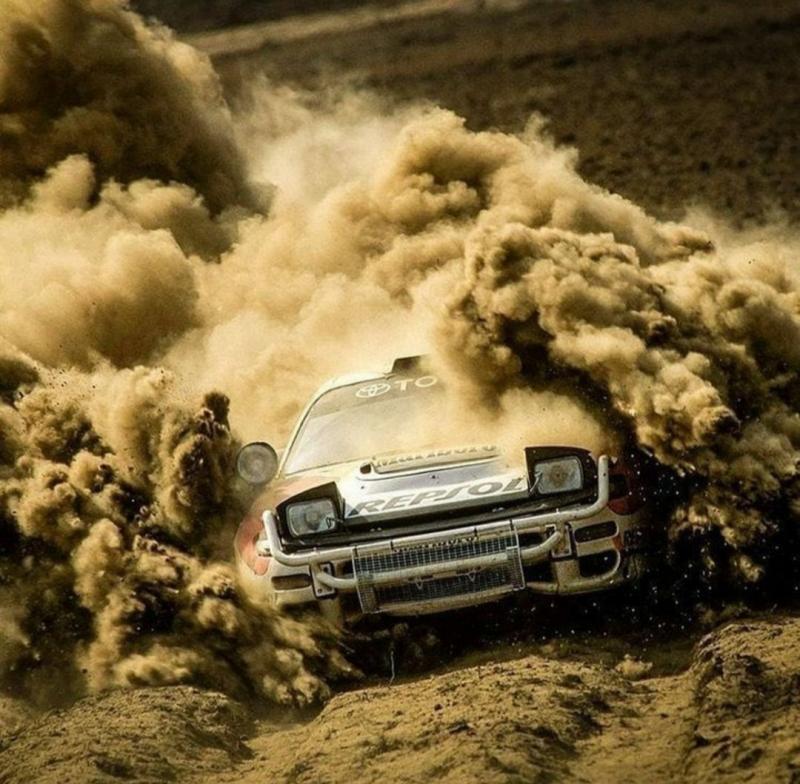 Rinoire's tweet image. #WRCWednesday
Safari rally 1992
#Toyota Celica Turbo 4WD ST-185 
Carlos Sainz -Luis Moya
Winner